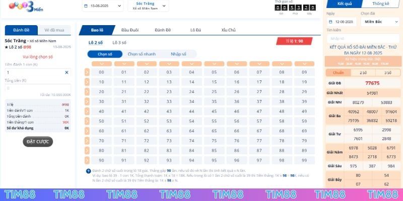 Chơi xổ số miền Nam được thanh toán sòng phẳng